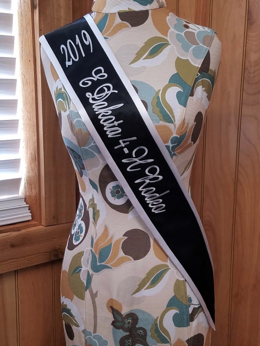 Rodeo Queen Sash, 4H Rodeo Sash, Rodeo Event Sash, Monogrammed Sash Etsy