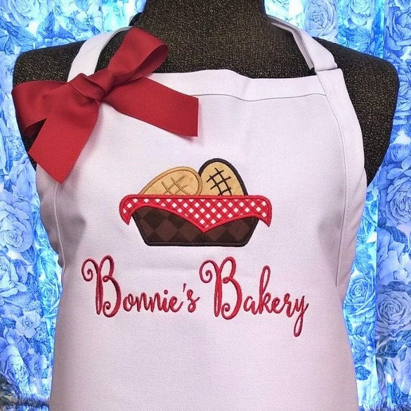 Apron Bakery Apron Personalized Apron Cooking Apron Baking Etsy