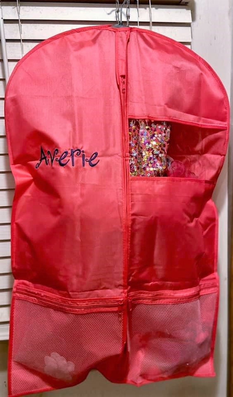 Personalized Garment Bag Dance Costume Bag Children's Etsy