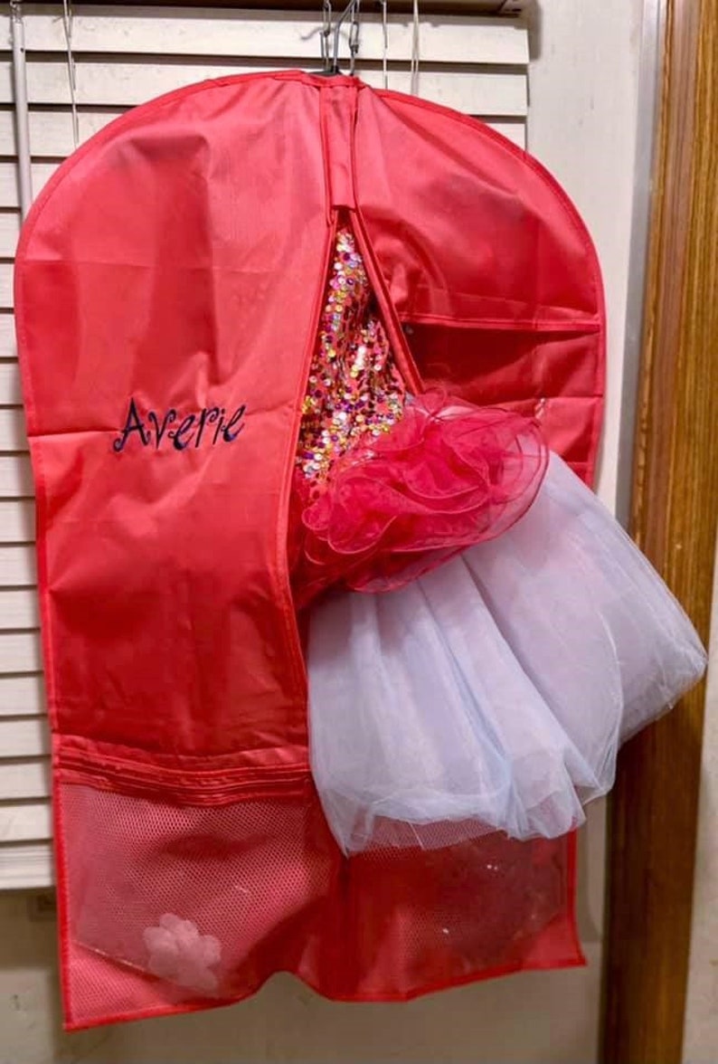 Personalized Garment Bag Dance Costume Bag Children's Etsy
