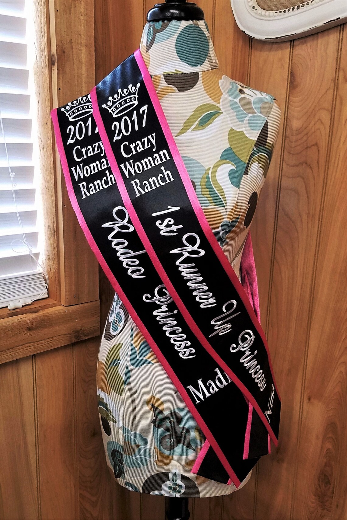 Rodeo Sash Pageant Sash Festival Sash Embroidered Sash Etsy