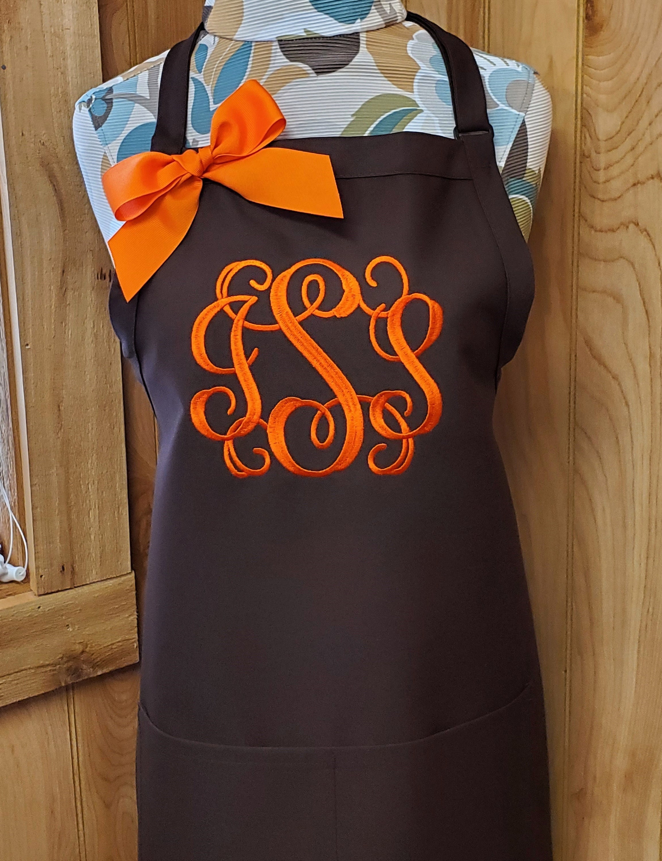 Personalized Apron Monogram Apron Kitchen Apron Etsy