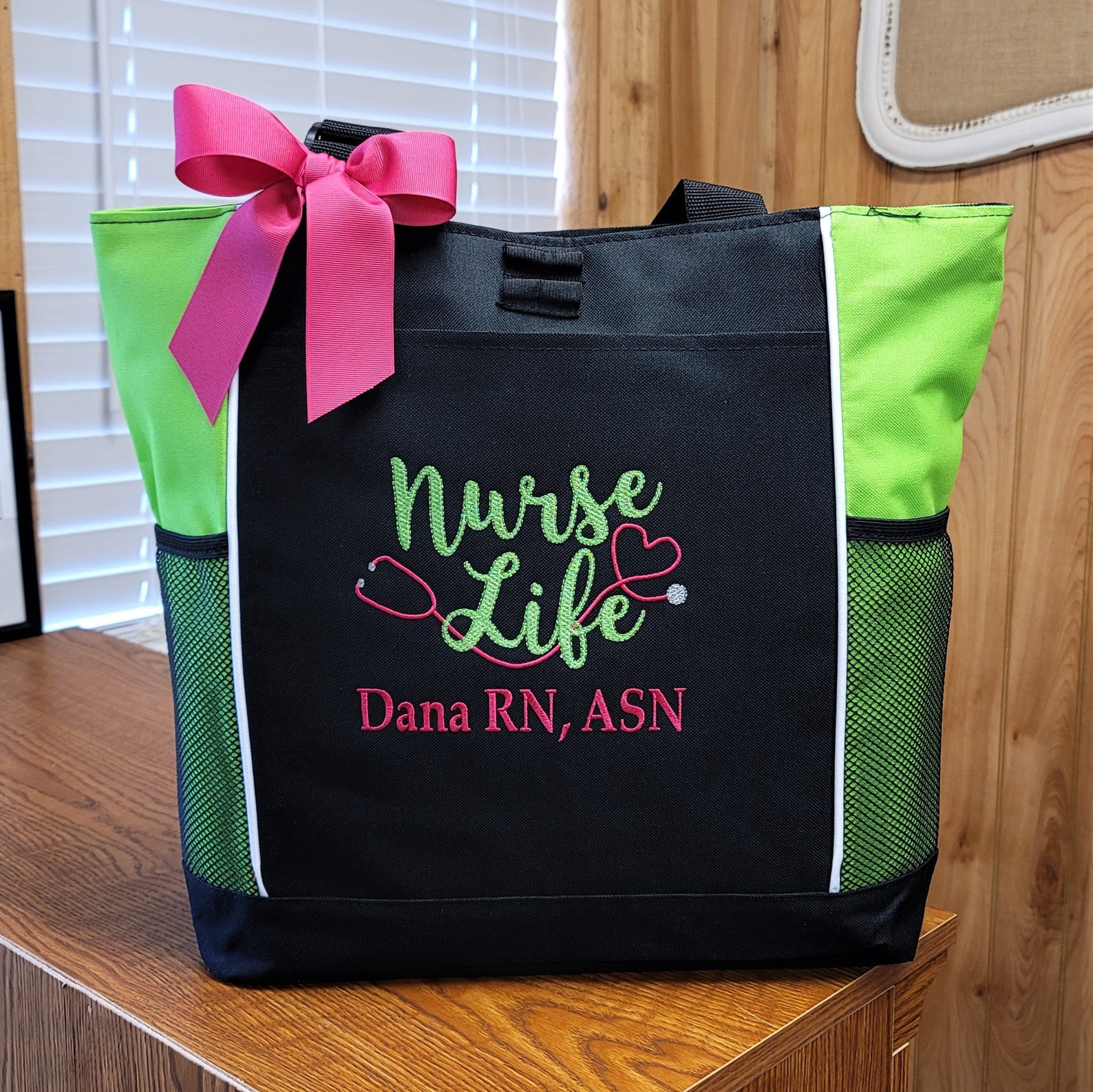 Nurse Tote Bag Personalized Tote Bag Nurse's Gift Etsy
