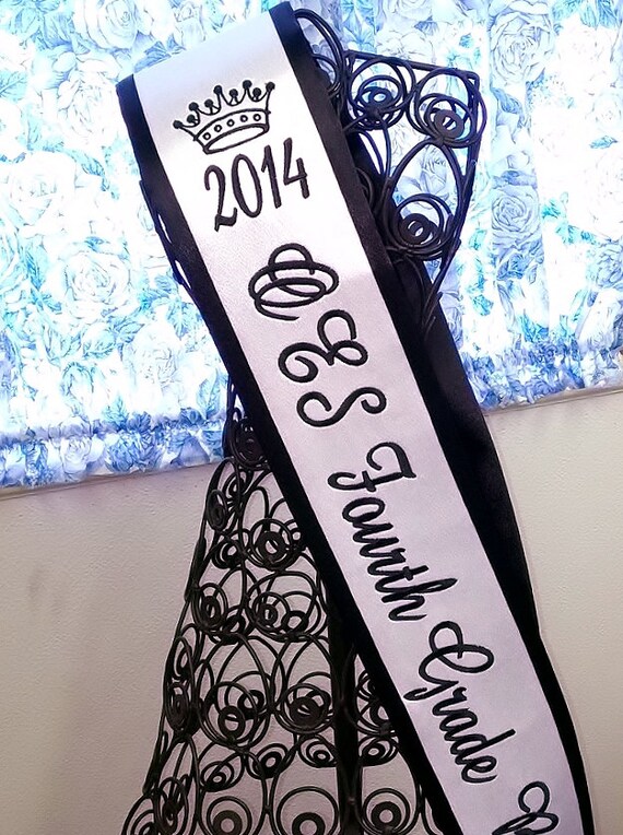 Personalized Pageant Sash Child Pageant Sash Adult Pageant Etsy