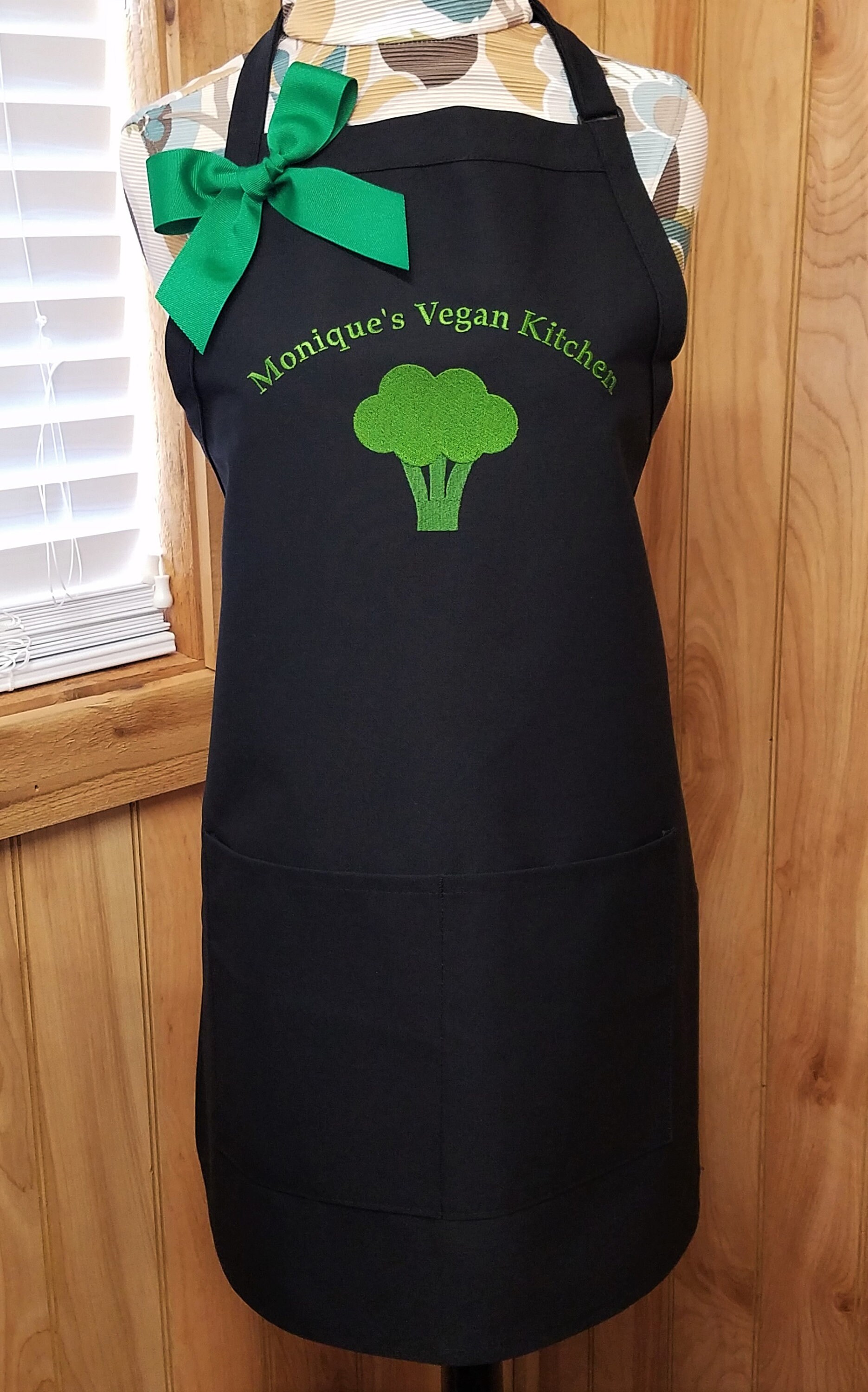 SALE Personalized Apron Vegan Apron Kitchen Apron Etsy