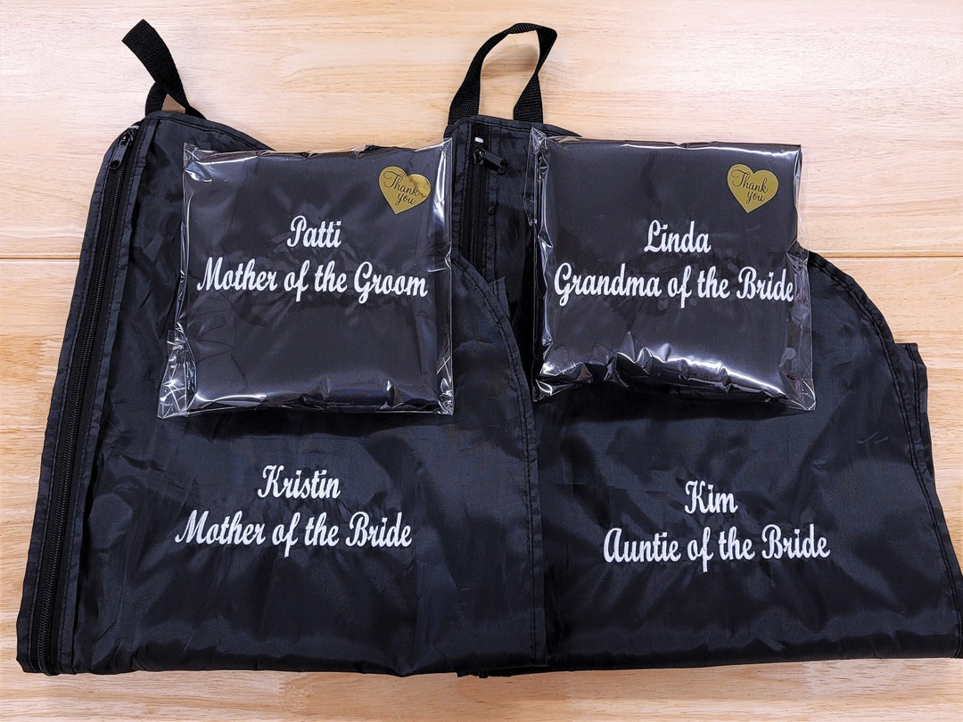 Personalized Garment Bag, Wedding Garment Bags, Hanging Clothes Bag