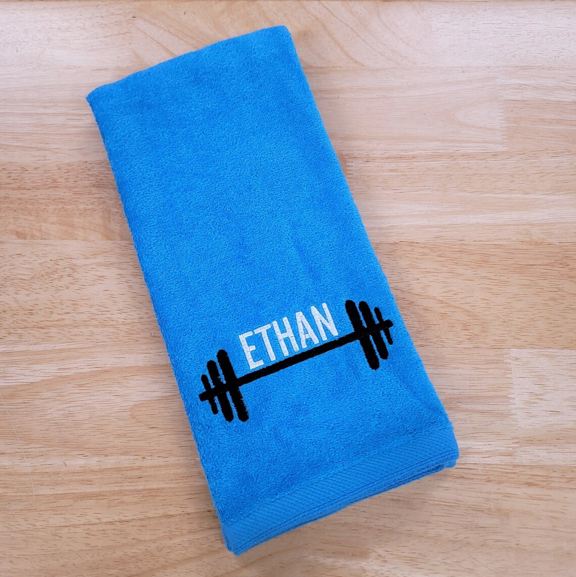 Personalized Gym Towel Exercise Towel Sweat Towel Etsy