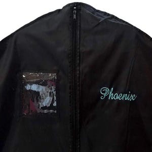 Personalized Garment Bag, Suit Bag, Hanging Clothes Bag, Dance Costume Bag