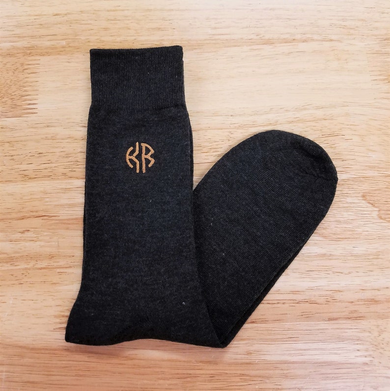 Men Socks Personalized Socks Monogrammed Socks Mens Dress Etsy
