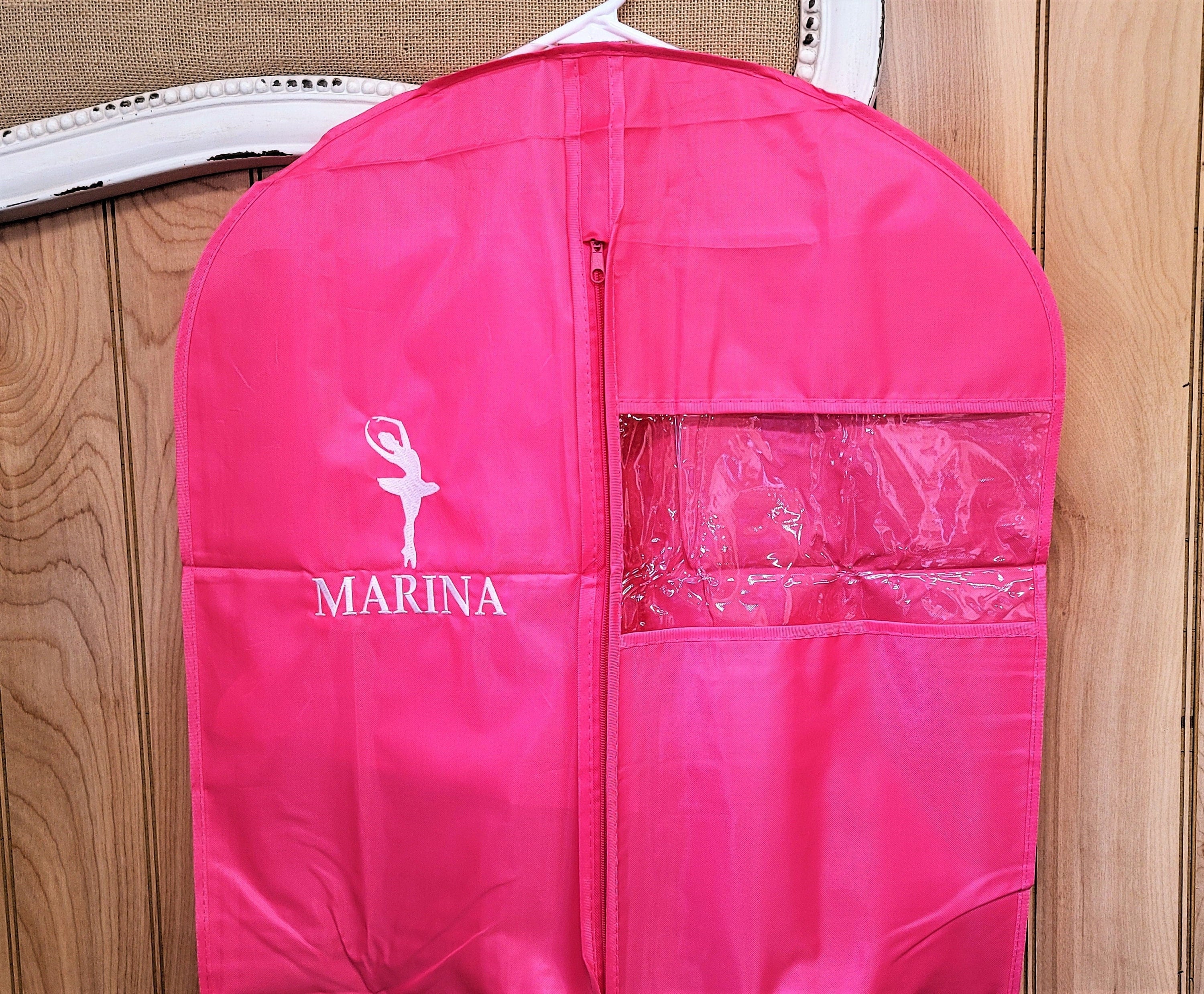 Monogram Hanging Garment Bag Water Resistant Personalized 