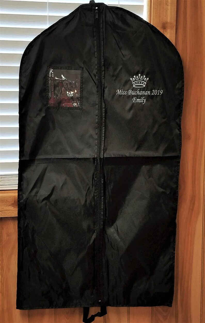 Garment Bag Personalized Travel Bag Pageant Monogrammed Etsy