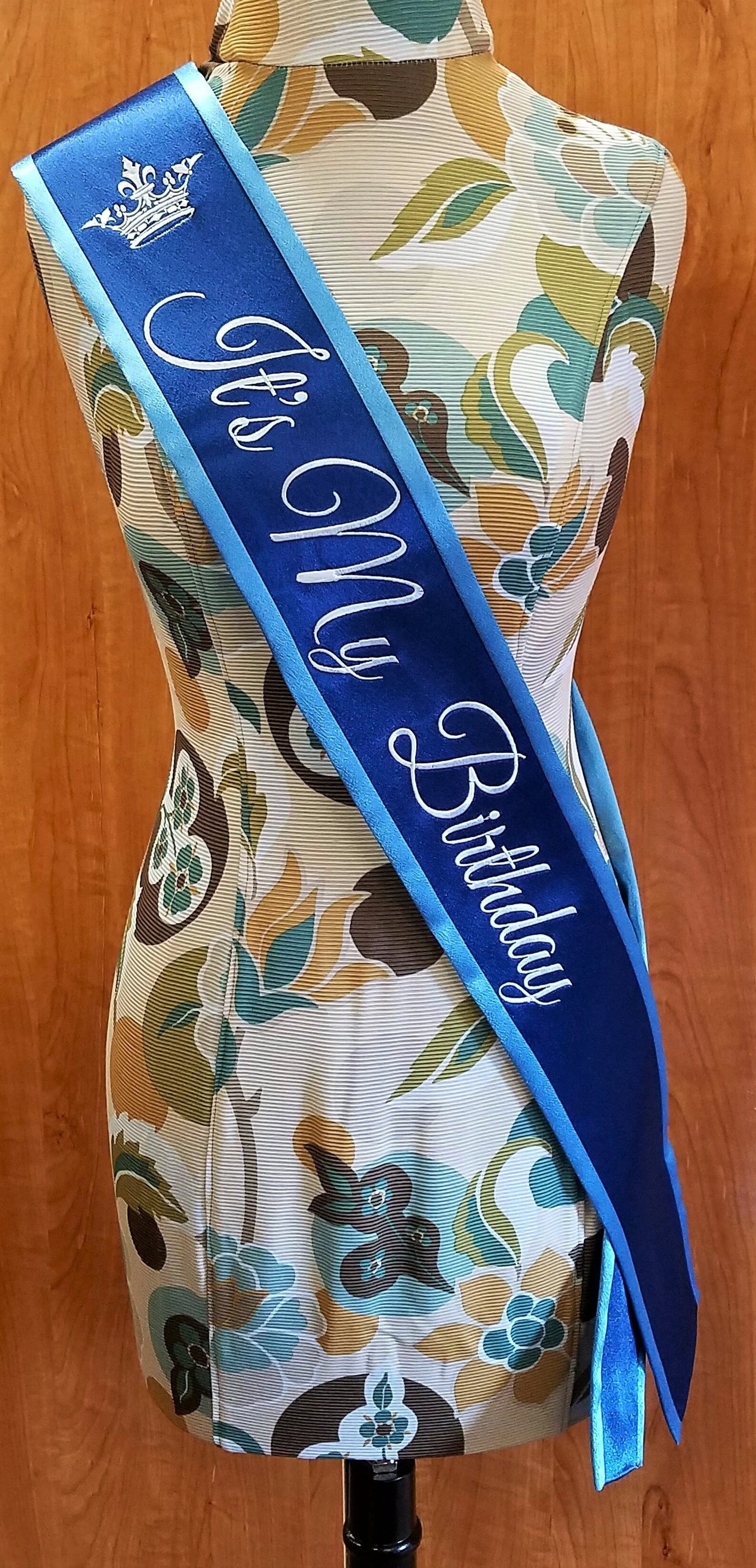 Personalized Sash Birthday Sash Embroidered Sash Custom Etsy