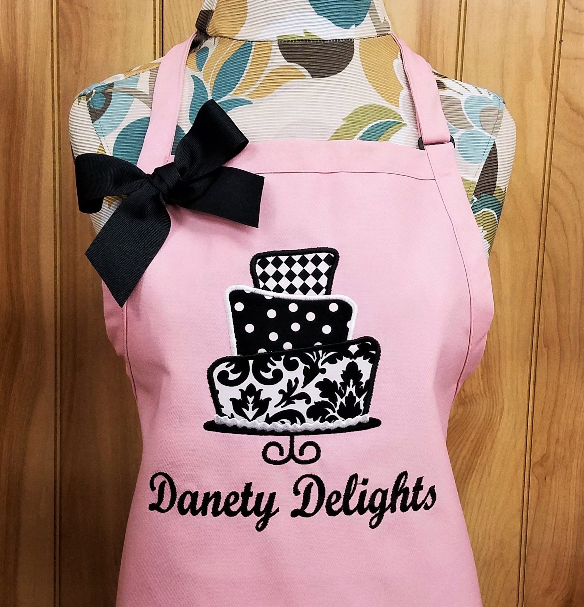 Cake Apron Crazy Cake Apron Woman Apron Bakery Aprons Etsy