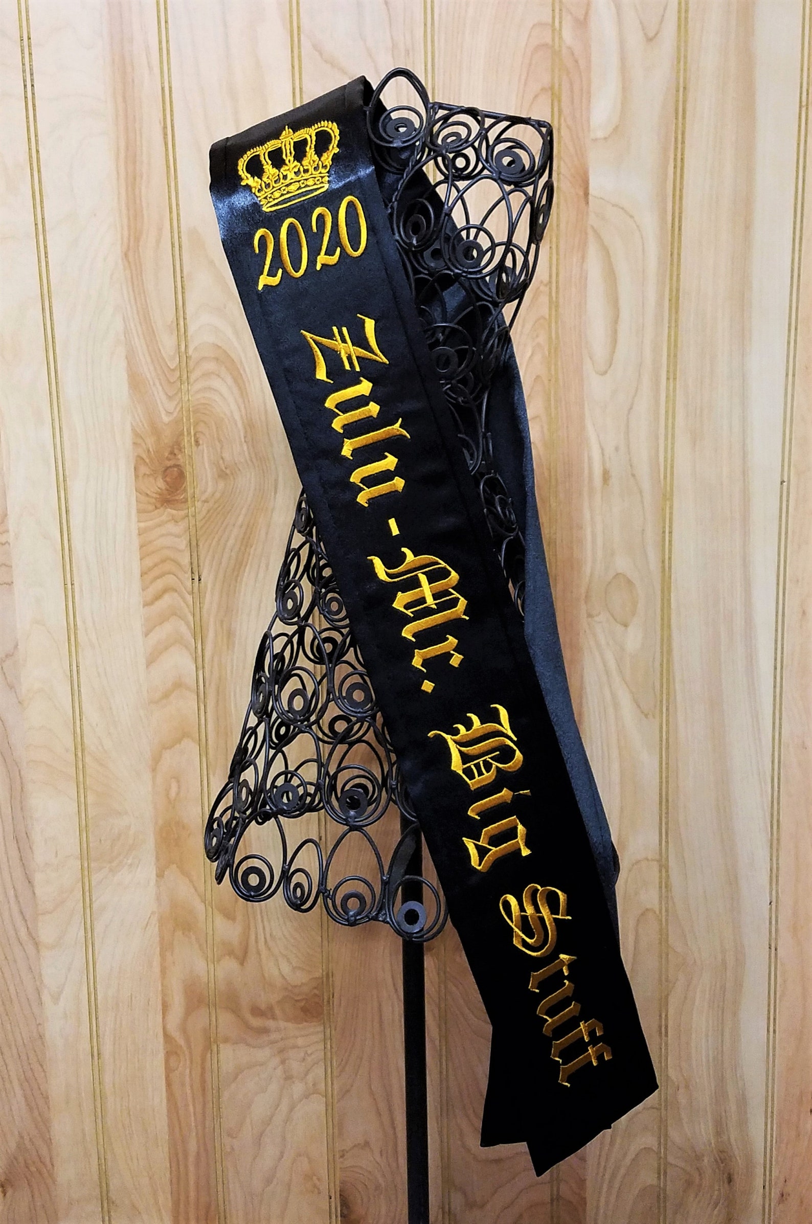 mardi gras king sash