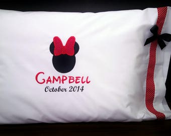 disney autograph pillowcase