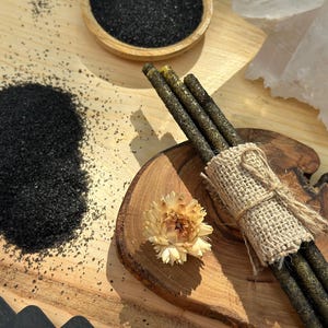 Black Salt Ritual-kaarsenset: bescherming, reiniging en kracht