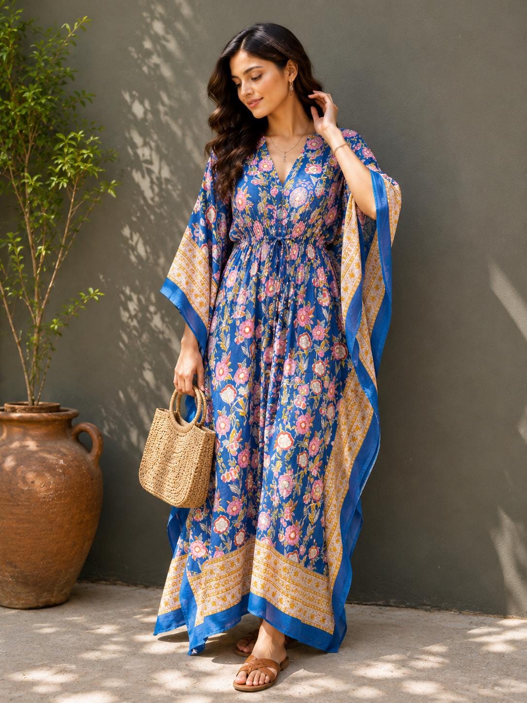 dress design sri lanka Lankan Dresses Color:Carnation Shantung MD12.3 Blue dress Cyrana Ruched Maxi Dress