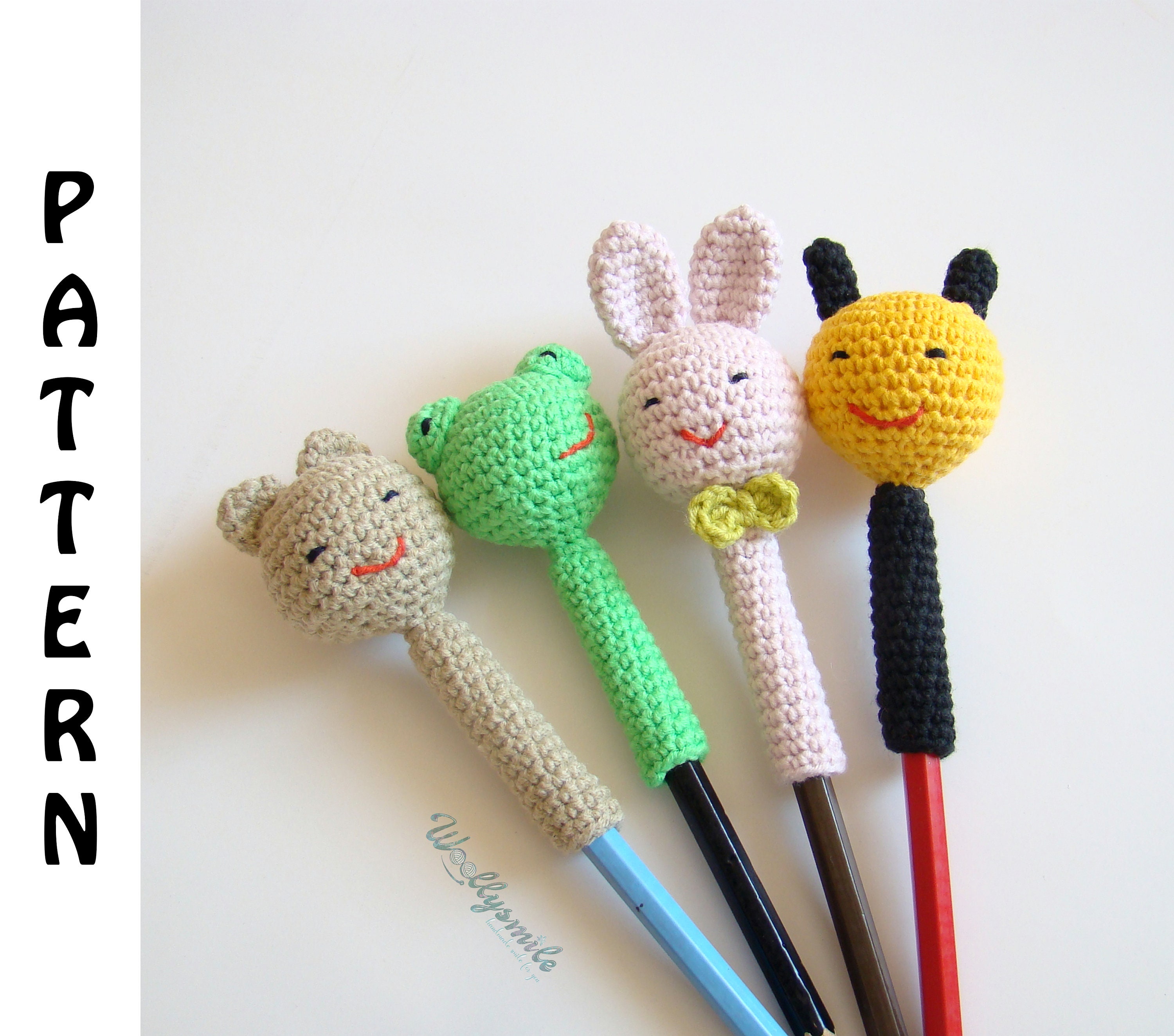 Animal Pencil Topper - Etsy Animal Pencil Topper - Etsy