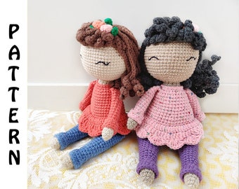 Amigurumi Crochet Doll Minnah / PDF Digital Download