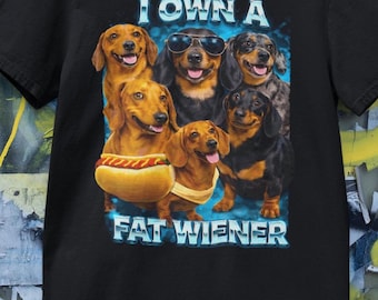 ダックスフントのTシャツで横目になりましょう！ - 横目犬のミーム