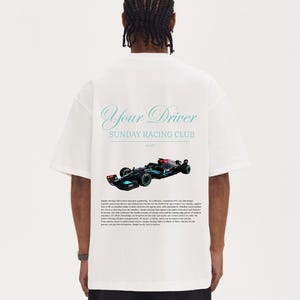 Formula 1 Racing Tee: Mercedes Graphic Shirt - Sunday Racing Club
