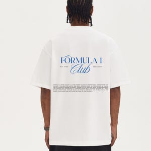 Formula 1 Club T-Shirt: Vintage Motorsport Graphic Tee