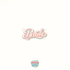 PNG de novia / Imágenes prediseñadas de texto de boda / Diseño para despedida de soltera / PNG de camiseta de novia / Tipografía elegante para bodas