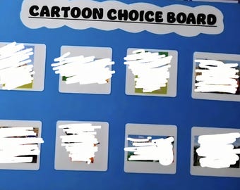 Personalised Cartoon Choice Board: Visual Communication for Children with Autism