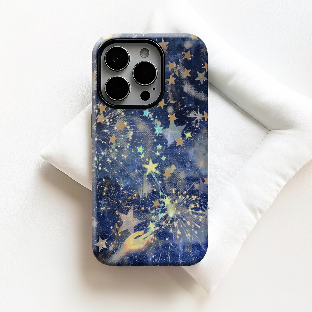 Romantic Sparkling Starry Sky Phone Case,shining Stars,starry Night ...