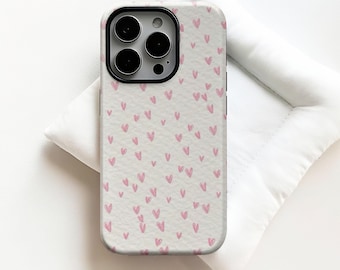 Funda de teléfono con corazón rojo, regalo de San Valentín, para iPhone 17, 16, 15, 14, 13, 12, 11 Pro Max, Samsung S25, S24, S23, S22, S20FE