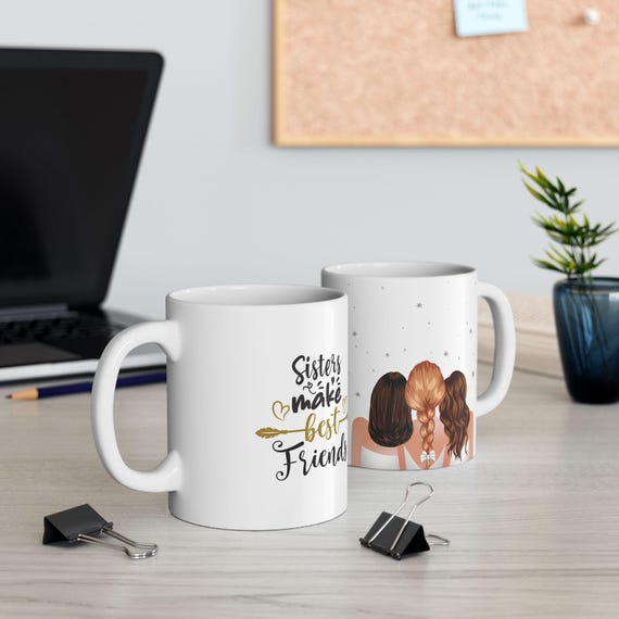Ceramic Mug for Best Ever Sisters, (11oz, 15oz)