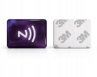 Etiqueta NFC: Enlace abierto con el teléfono. Etiqueta NFC para reseñas, menús, reservas, redes sociales y sitios web de empresas.