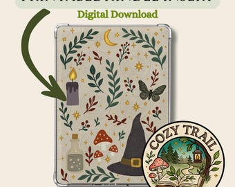 Insertion Kindle imprimable Cosy & Witchy : téléchargement numérique