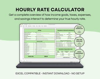 Hourly Freelance Rate Calculator | Business Planning