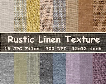 Natural Linen Textures Collection Rustic backgrounds