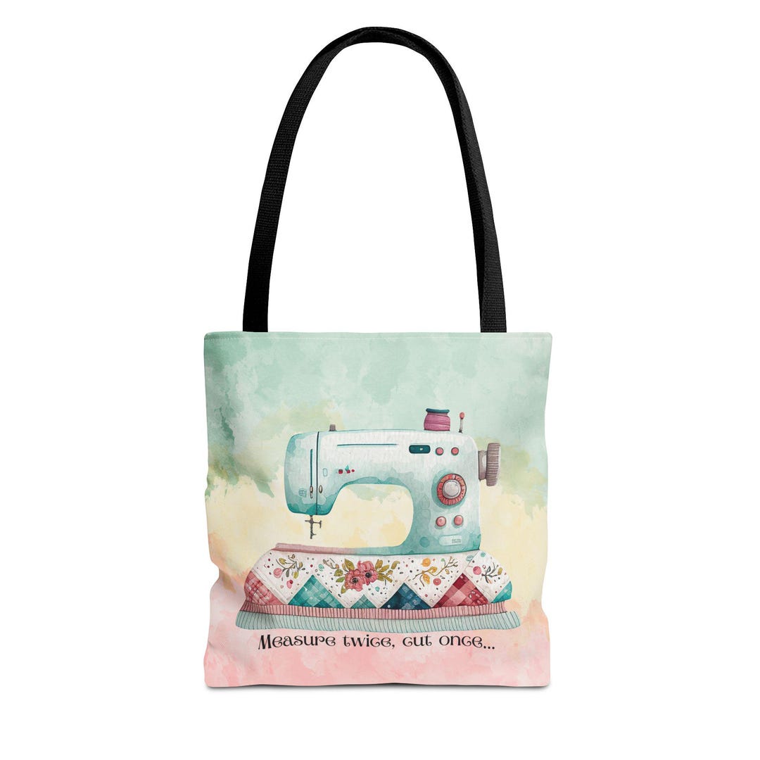 Quilt Sewing Machines Tote Bag (AOP) Design 1 - Etsy