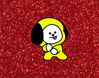 Adesivo de vinil Chimmy - Resistente à água, decoração para carro/caneca