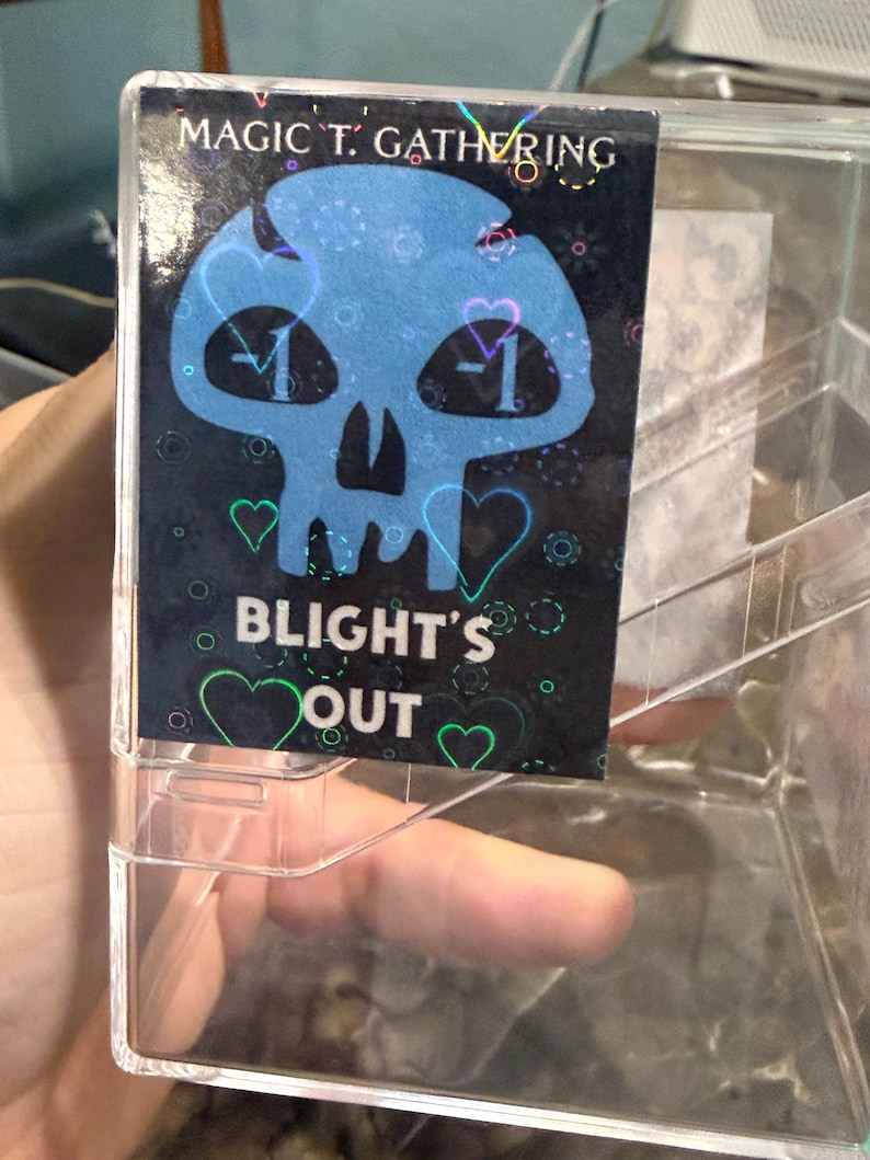 9 bookish x magic the gathering stickers. Designed and fulfilled by me. No AI ever bild 8