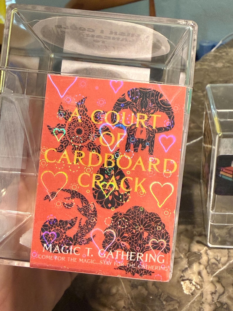 9 bookish x magic the gathering stickers. Designed and fulfilled by me. No AI ever bild 6