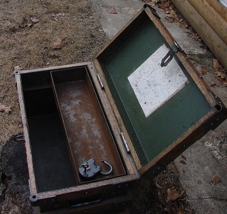 1800s Railroad Gold Bullion Strong Box I can work creative Etsy