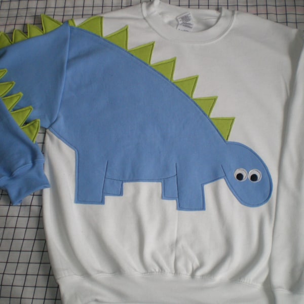 Dinosaur Comic Sweater-Sample