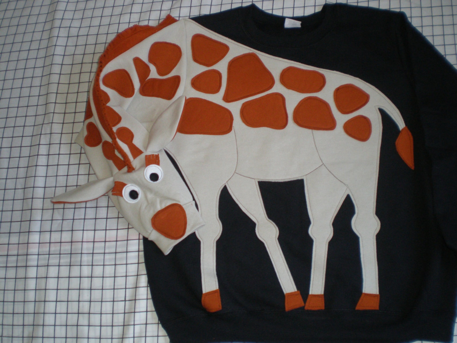 GIRAFFE Sweatshirt Giraffe Sweater Giraffe Jumper Custom to Etsy