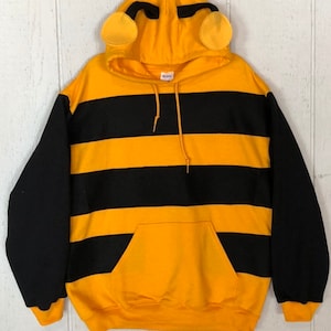 Bee Happy Graphic Hoodie Pullover Sweatshirt - Save The Bees 🐝 @