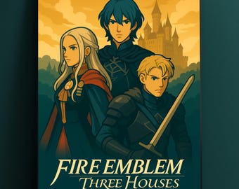 ファイアーエムブレム エンゲージ アートワーク - ポスター 13x19