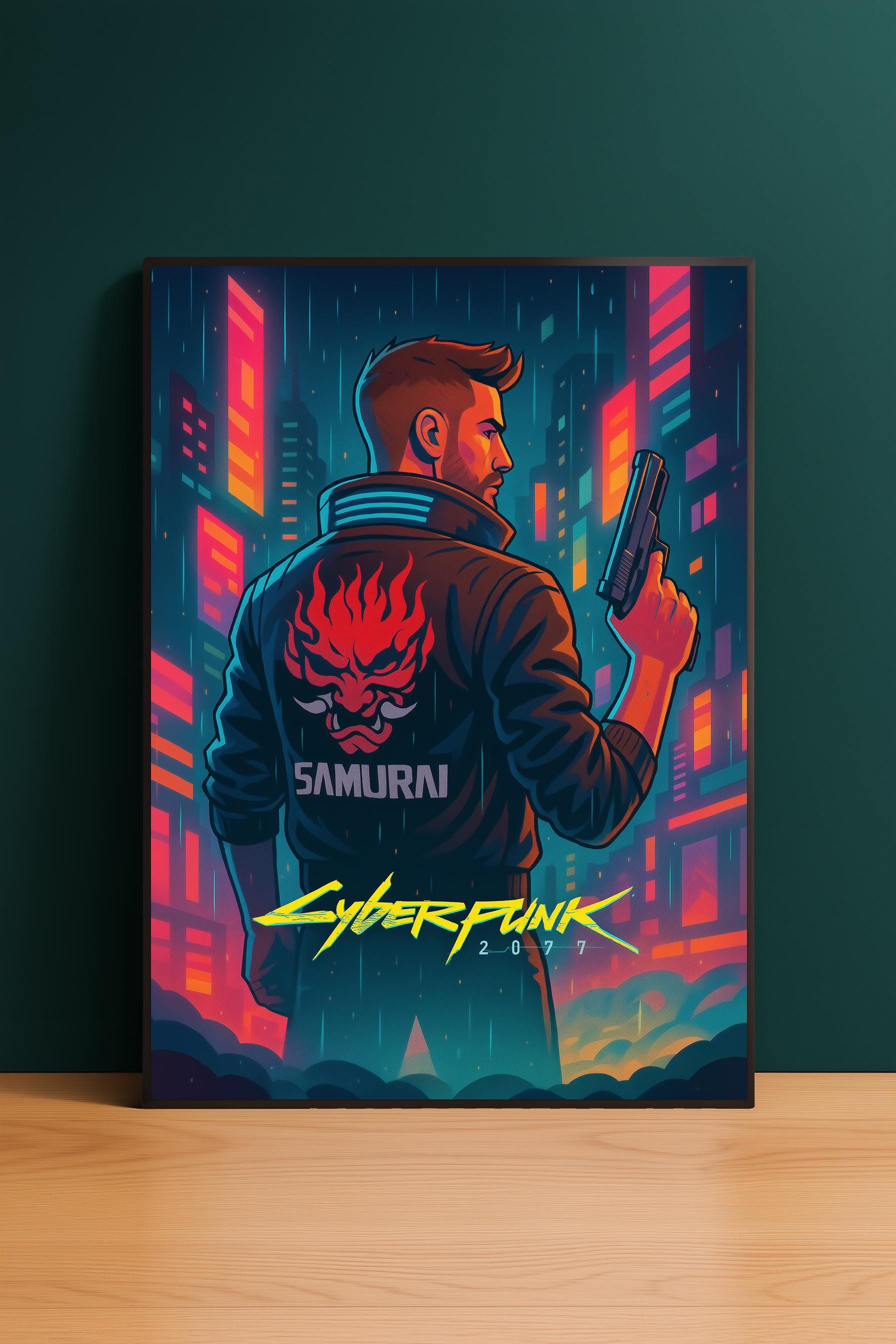 Cyberpunk 2077 poster - Etsy 日本