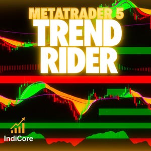 Trend Rider Indicator MT5 | Smart Trend Strategy | Auto Entry Confirmation Tool | High Winrate Forex Algo System