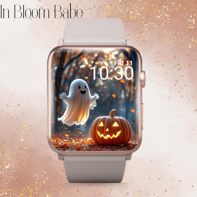 3D Ghost Apple Watch Wallpaper, Fall Apple Watch Wallpaper, Fall Apple ...