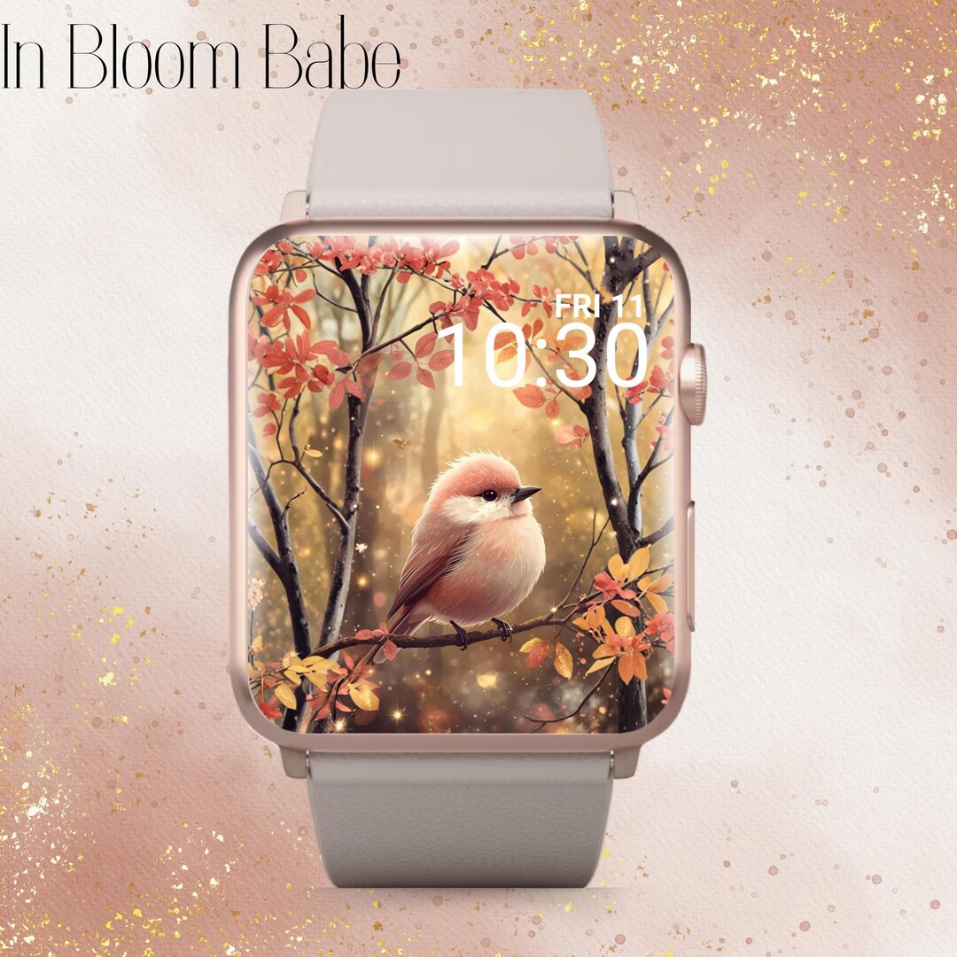 Gorgeous Fall Bird Apple Watch Wallpaper, Fall Apple Watch Wallpaper ...