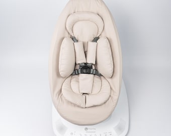 4moms MamaRoo Cotton Cover | Removable Washable Seat Cover | Fits 2.0 3.0 4.0 5.0 & RockaRoo | Baby Swing Slipcover