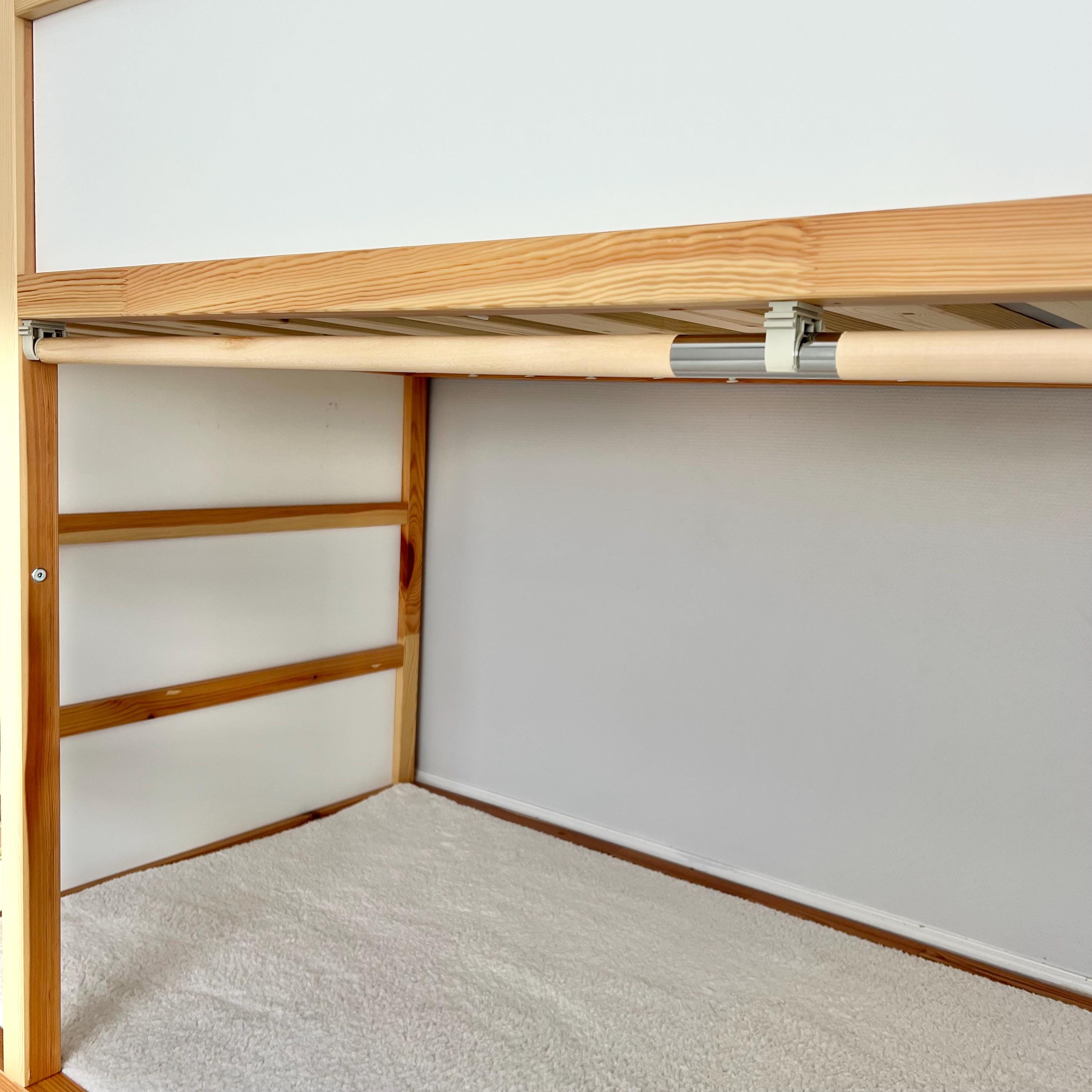 Ikea kura rod for curtains, Wooden rod for Ikea Kura curtains, Ikea Kura poles for curtain, Curtain fastener, Sticks for Ikea Kura curtains